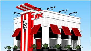 KFC  麦当劳  建筑