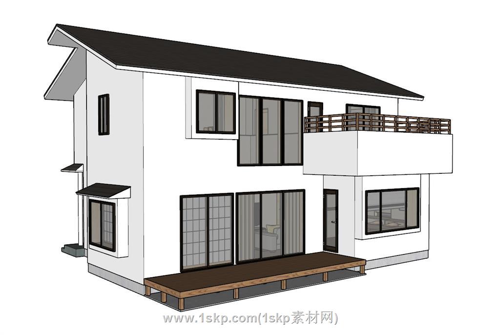 日本房屋豪宅SU模型 2