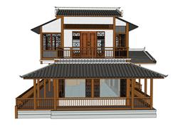 茶楼 茶馆 建筑