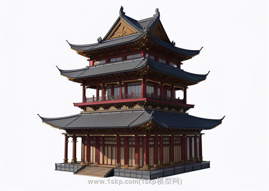 仿古楼仿古建筑过街楼