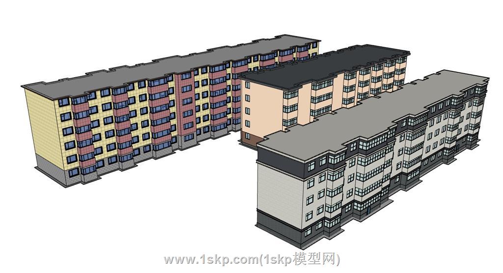 老小区建筑公寓楼 1