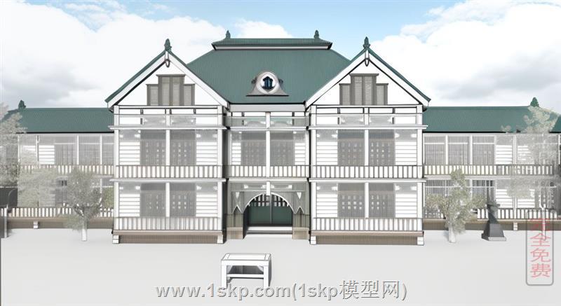 木结构建筑学校 1