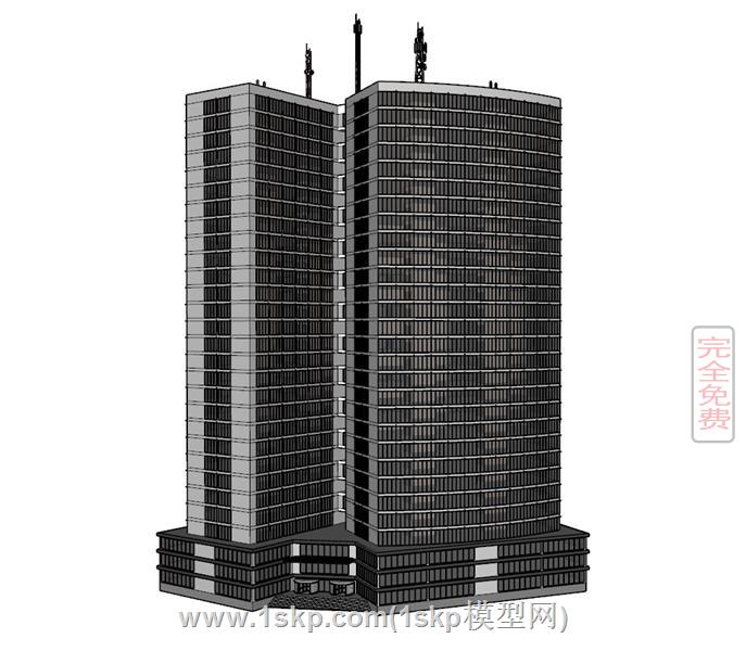 高层办公大楼建筑 2