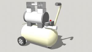 小型便携式空SU模型 免费sketchup模型下载