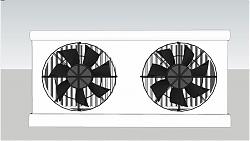 冷库蒸发器SU模型 免费sketchup模型下载