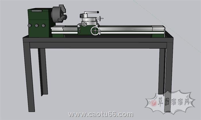 工业设备机床SU模型 1
