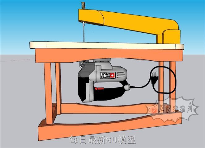 缝衣机缝纫机衣车SU模型 2