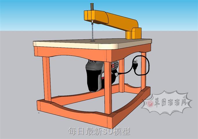 缝衣机缝纫机衣车SU模型 1