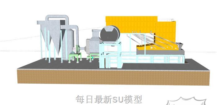 工厂机械设备SU模型 2