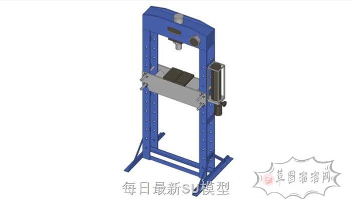 机械车间压力机SU模型 1