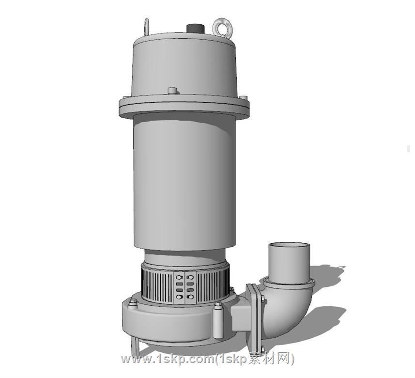 潜水泵泵SU模型