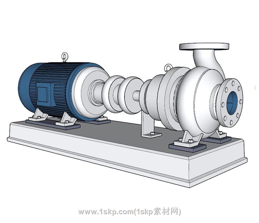 离心泵水泵SU模型 3