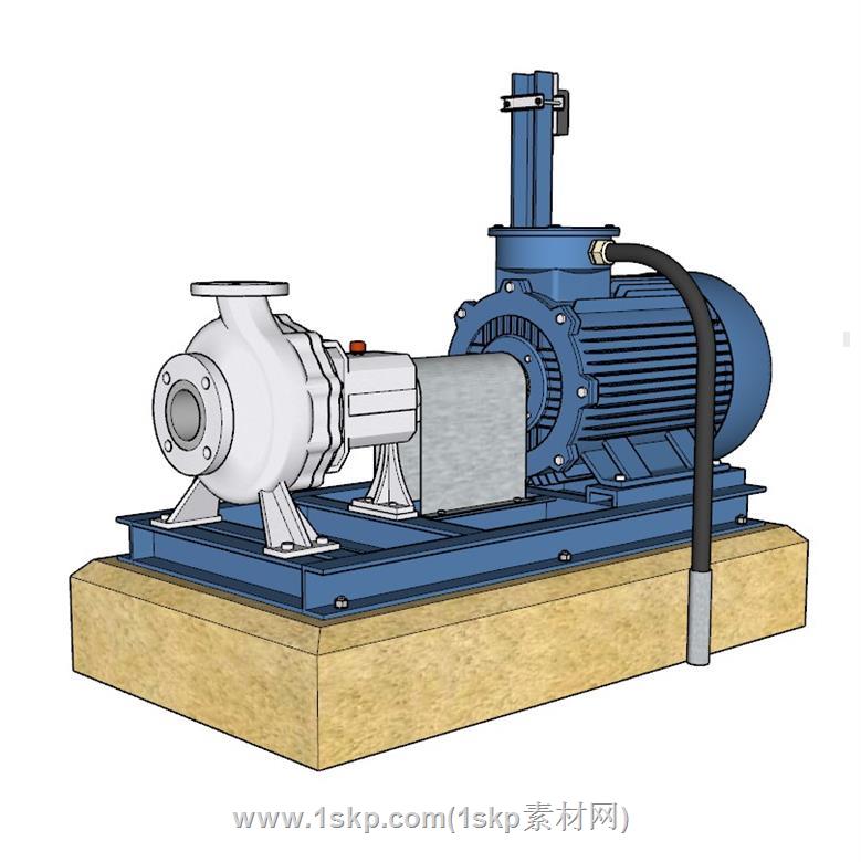 离心泵水泵SU模型 1