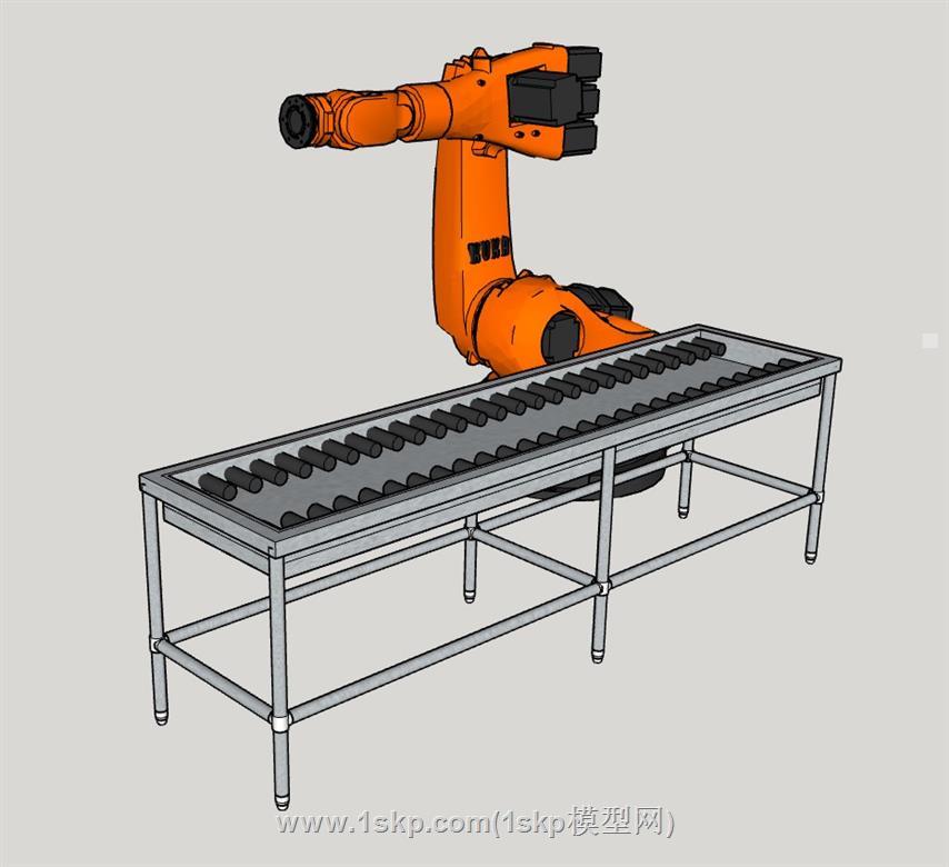 机械臂流水线SU模型 3