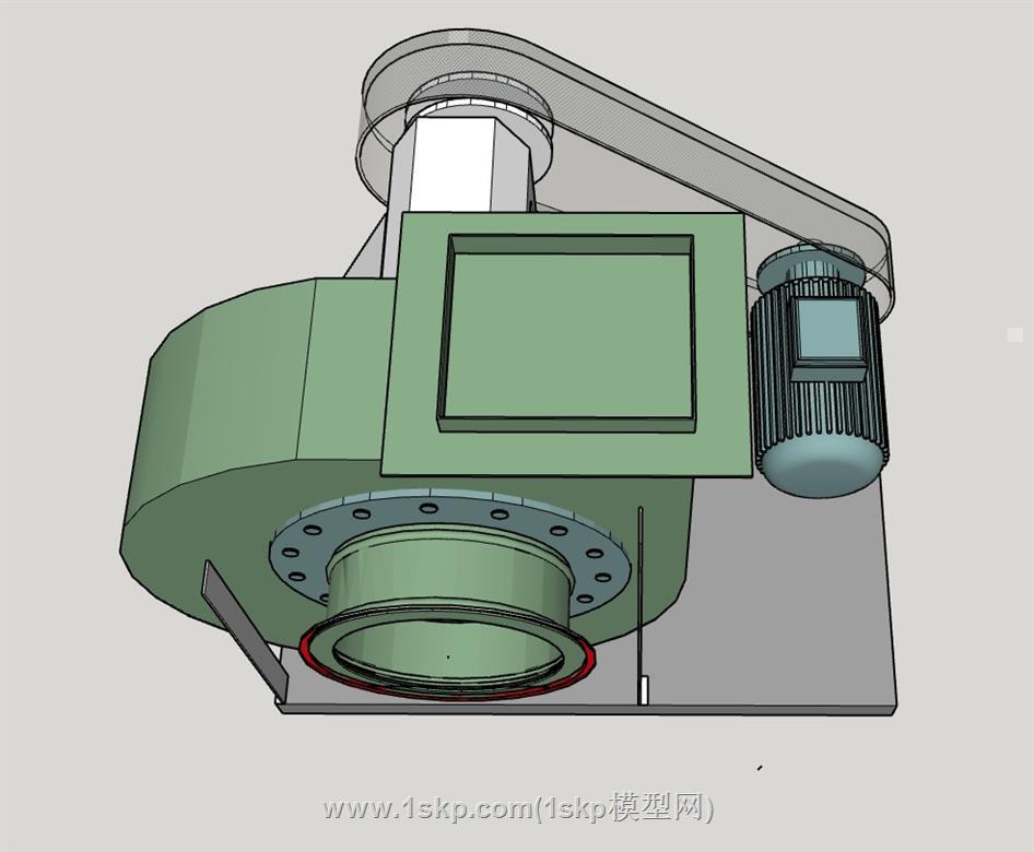 工业设备机械SU模型 3