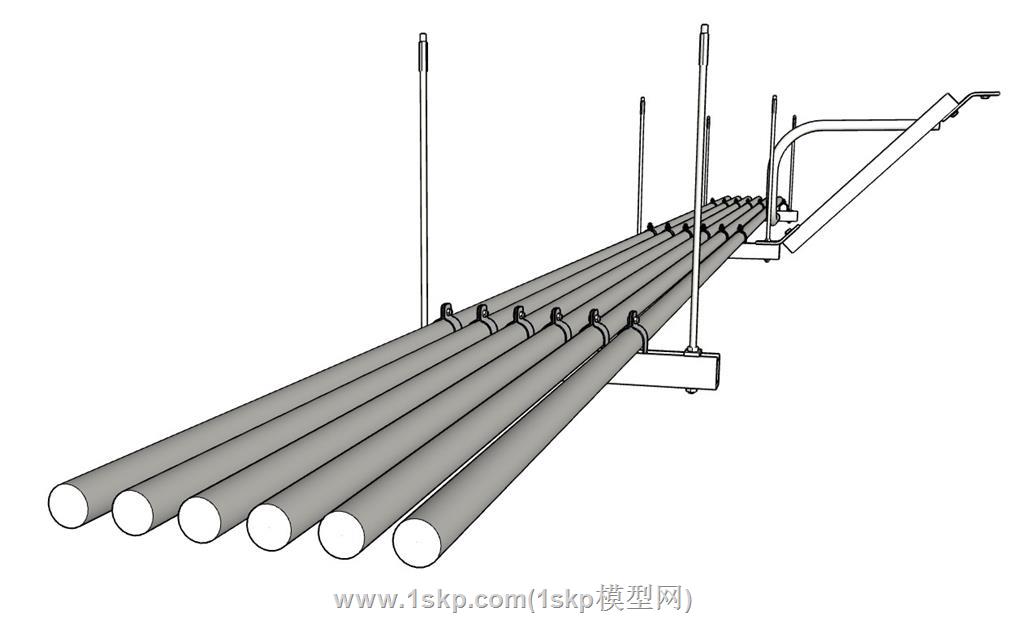 管道零件SU模型 2