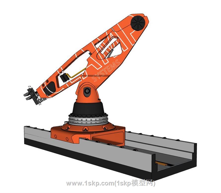 机械臂机械SU模型 2