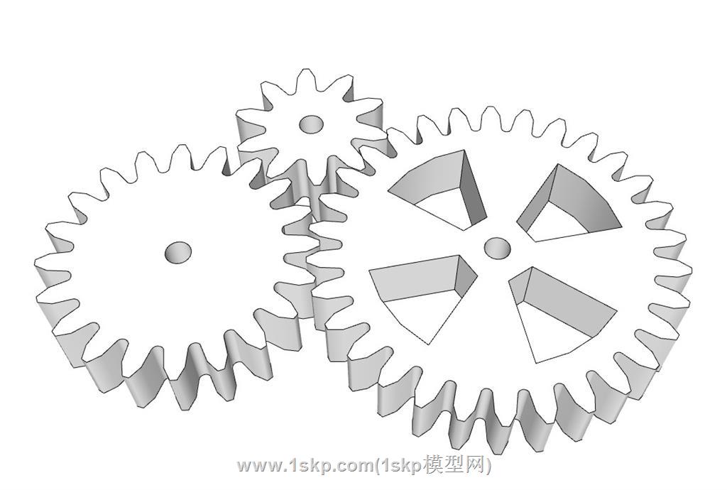 齿轮SU模型 1