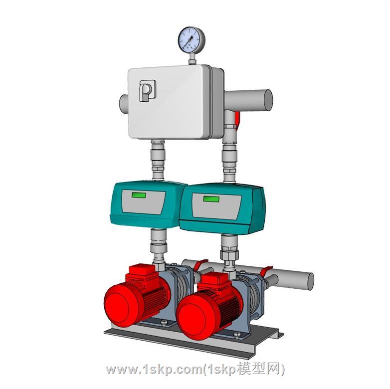 水泵SU模型 1