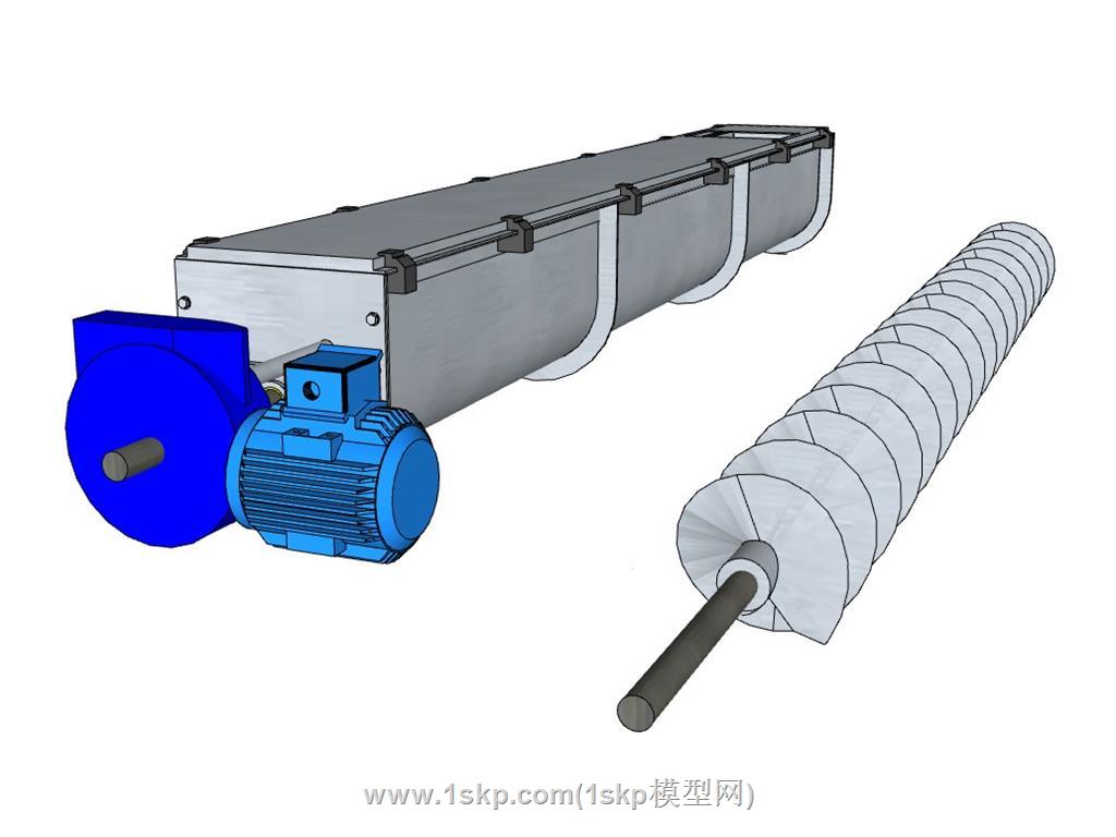 输送机机械SU模型 2