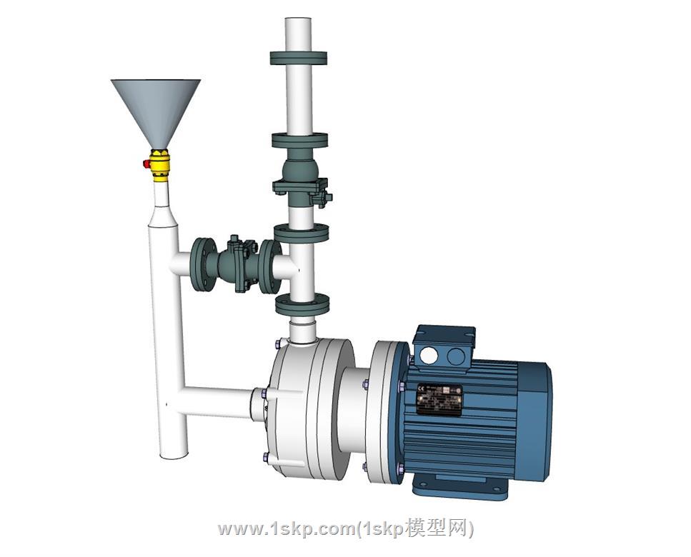 立式水泵SU模型 1
