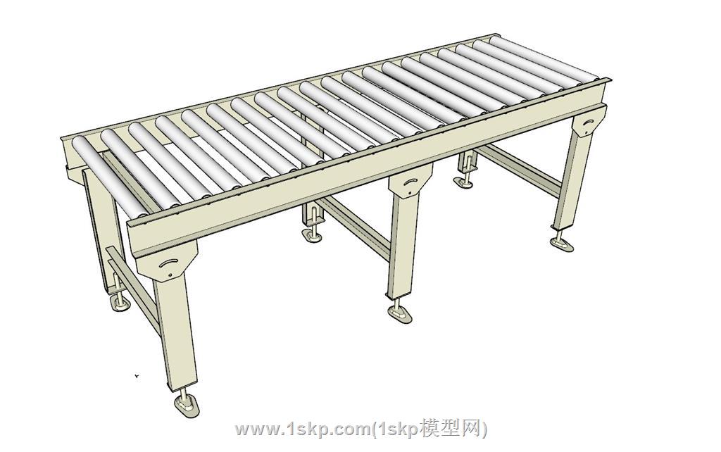 滚筒输送带SU模型 1