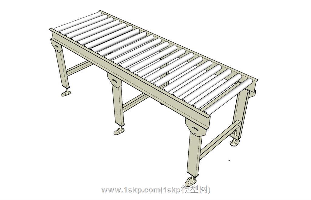 滚筒输送带SU模型 2