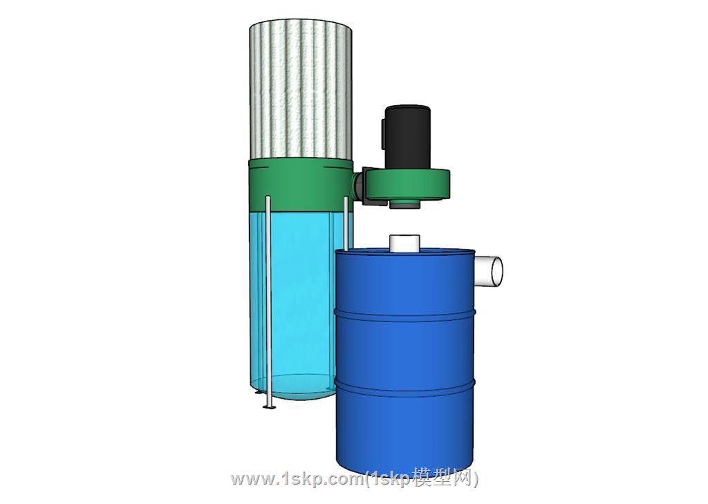 中央机械除尘器SU模型 1