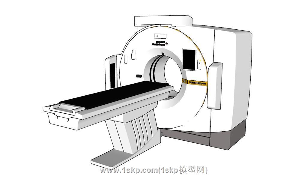 医院医疗器材CT扫描机SU模型 2