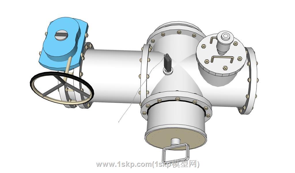 真空泵水泵SU模型 1