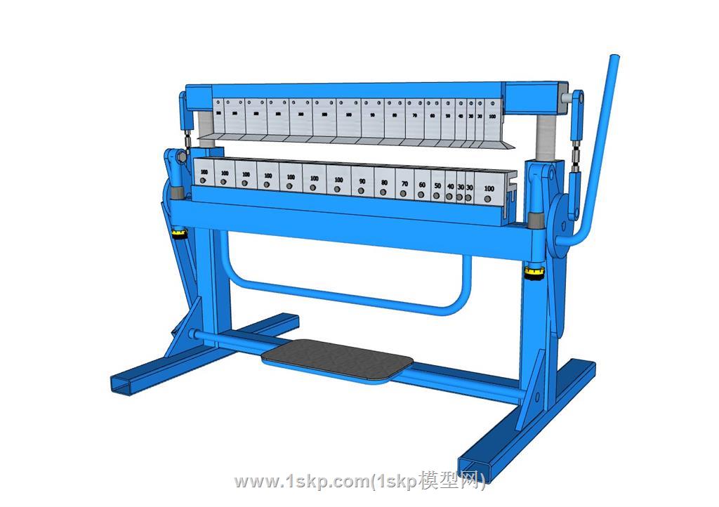折弯机机械设备SU模型 2