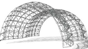 拱形 空间 桁架