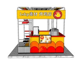 炸鸡店 贩售亭 小吃店