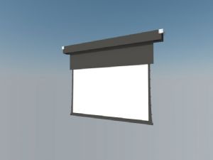 投影幕布SU模型 免费sketchup模型下载