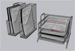 报刊架SU模型 免费sketchup模型下载