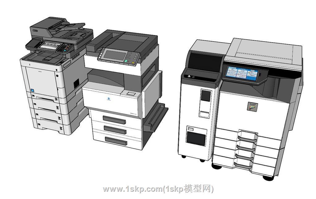 打印机SU模型 1