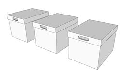 文件筐 免费sketchup模型下载