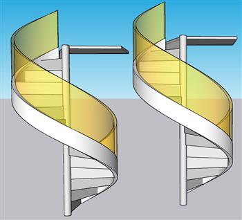 旋转 楼梯 螺旋梯