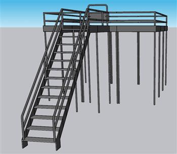 工业  楼梯  平台