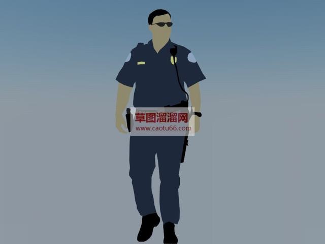 警察SU模型 1