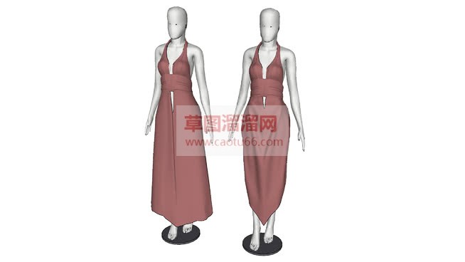 草图大师服装SU模型 1