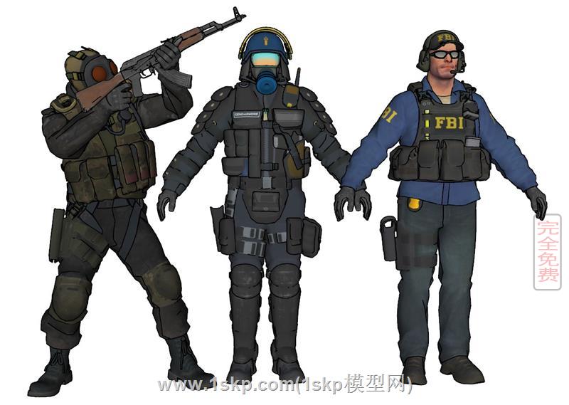 CS特警FBI人物 1