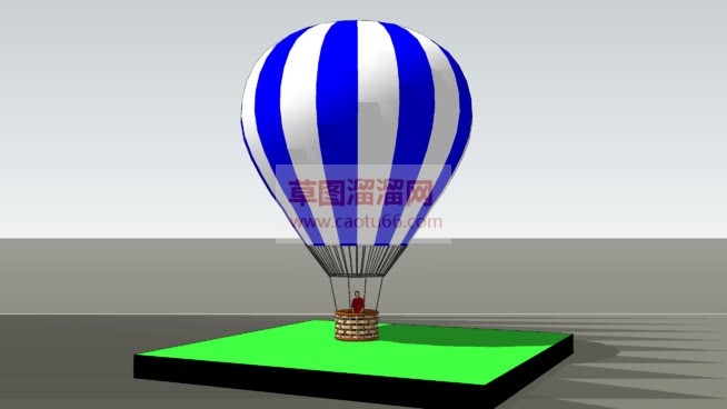 草图大师热气SU模型