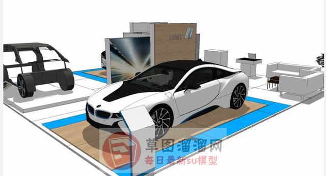 概念车车展SU模型 1