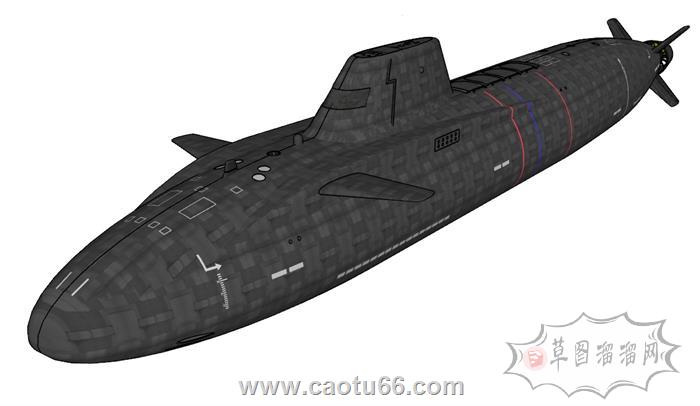 战略核潜艇武器SU模型 1