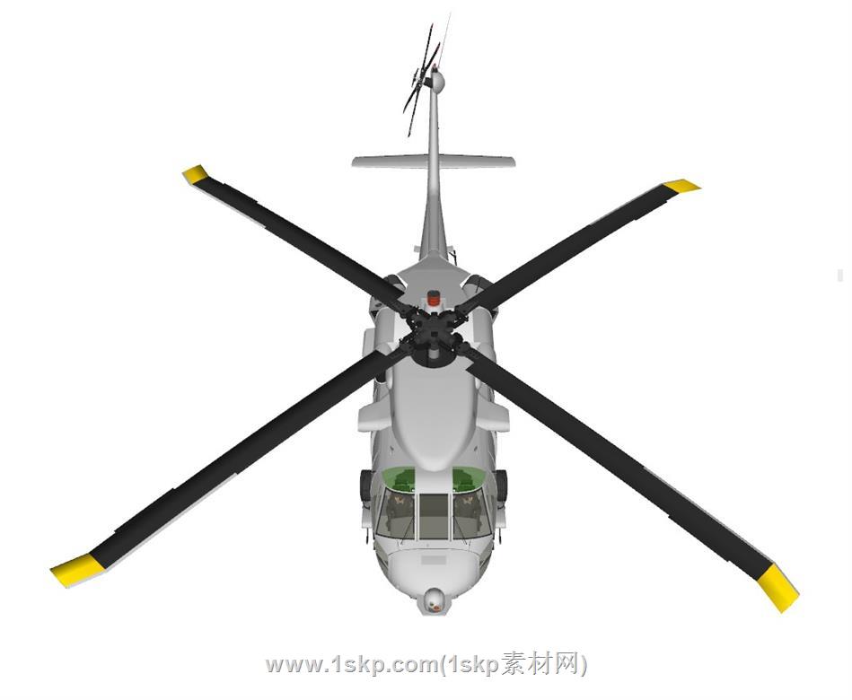 直升飞机飞行员SU模型 1