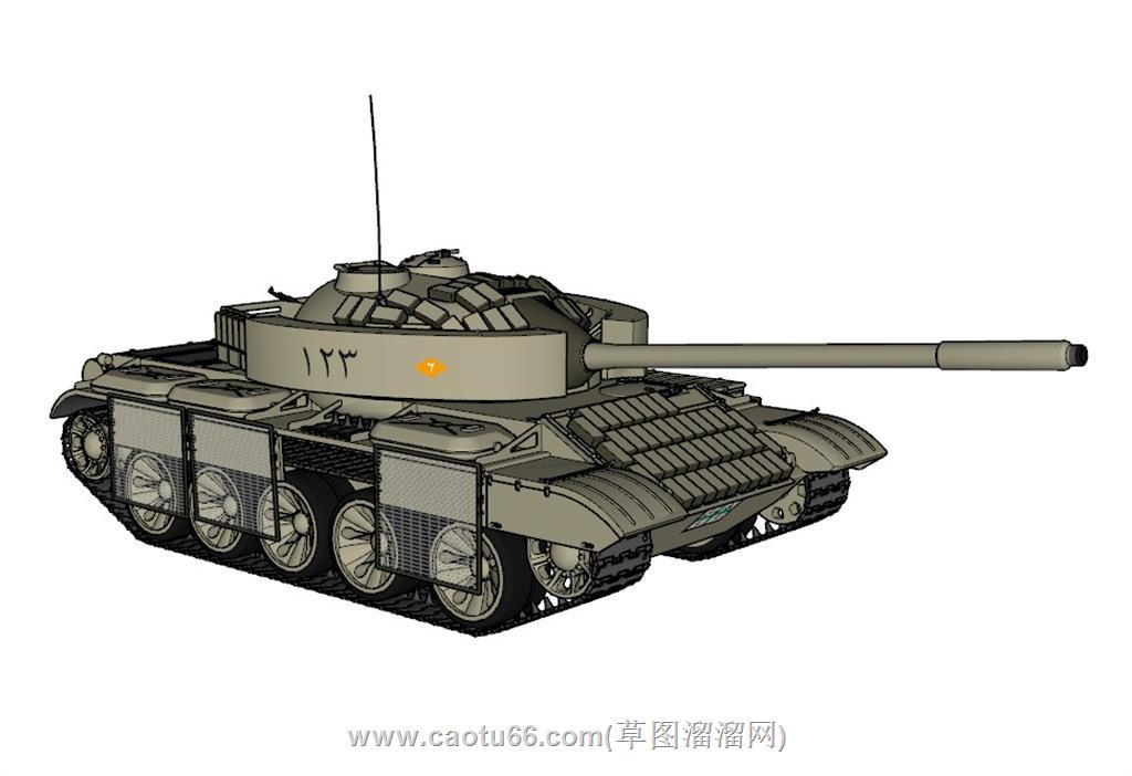 坦克武器SU模型 2