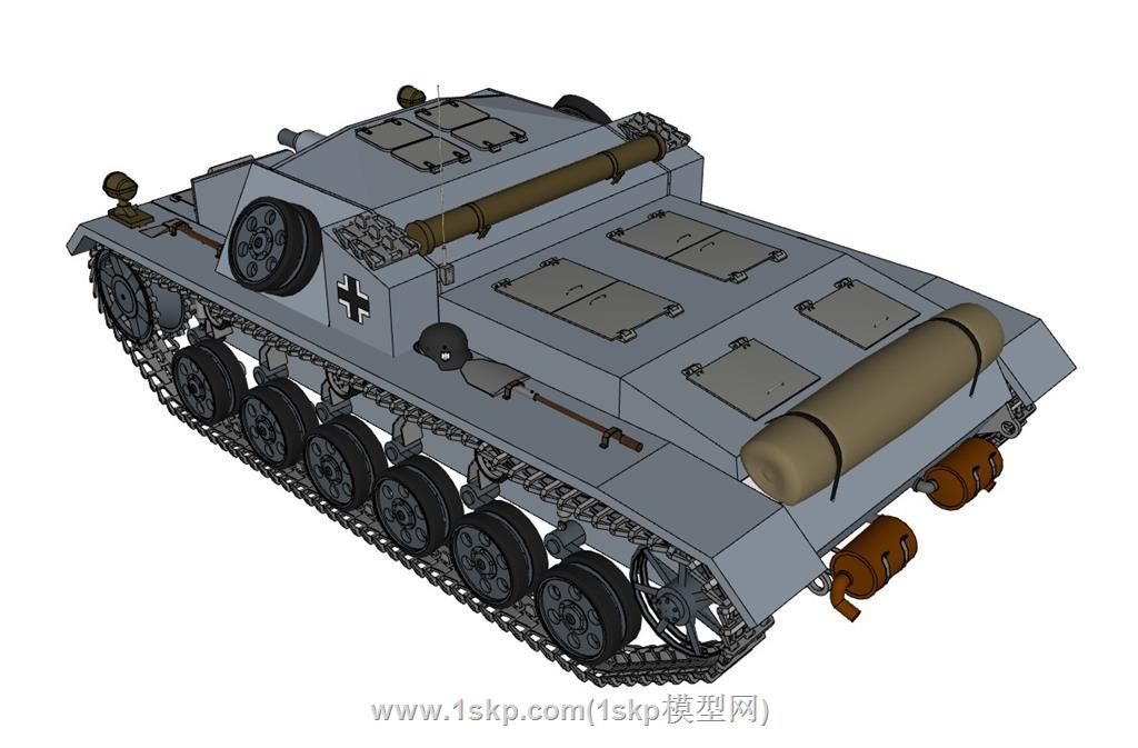 二战坦克SU模型 3