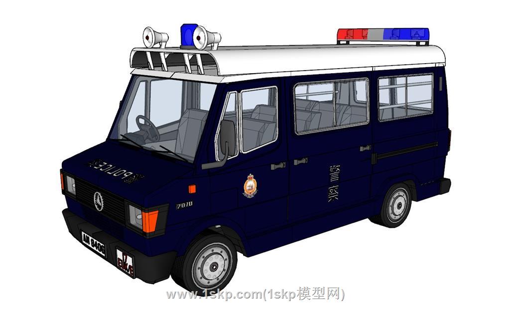 香港警车SU模型 1