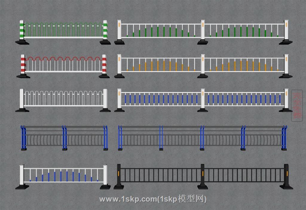 道路栏杆护栏隔离栏 1